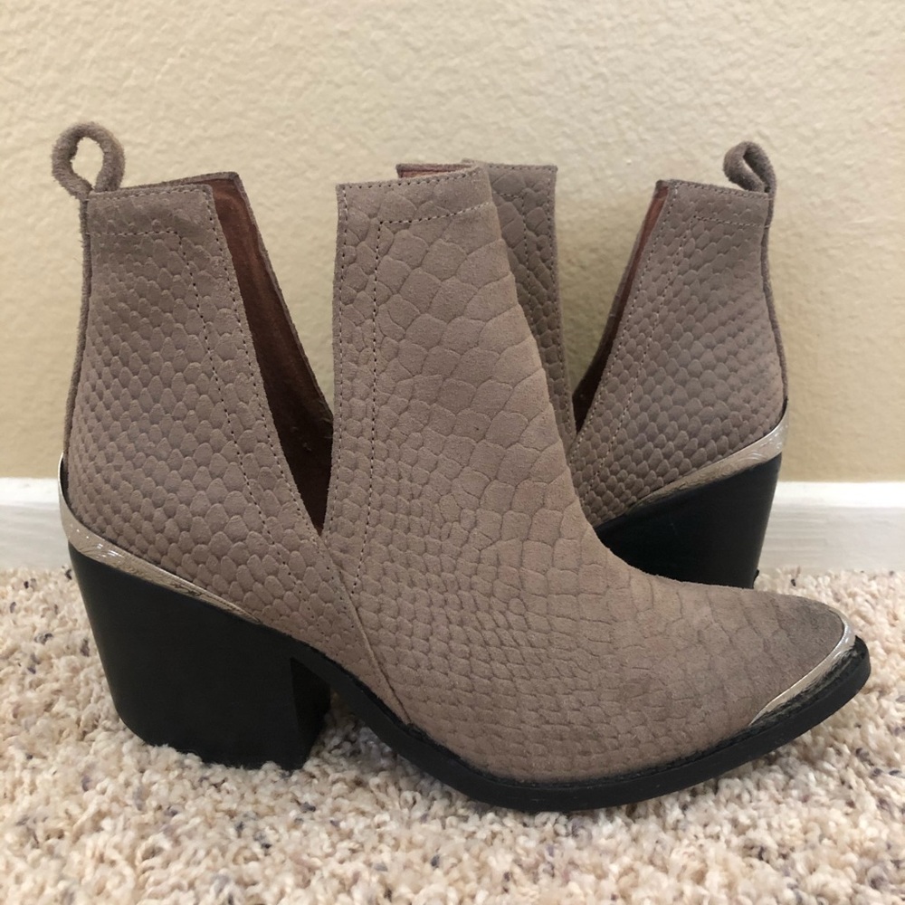 Jeffrey Campbell Cromwell Suede Booties
